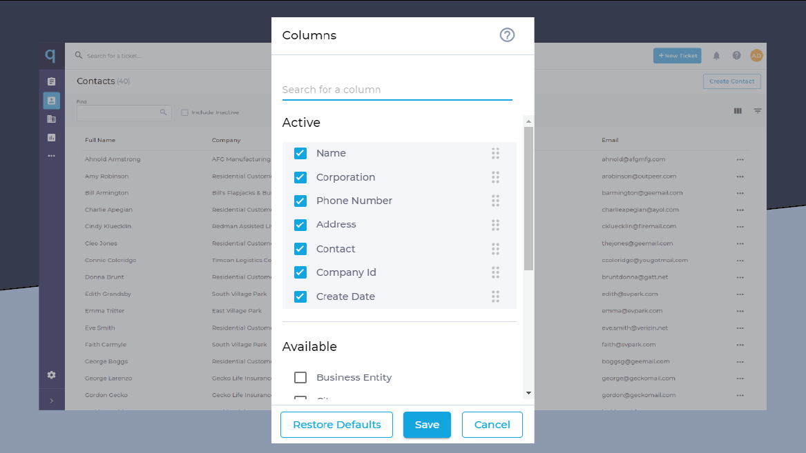 qManage - Customization